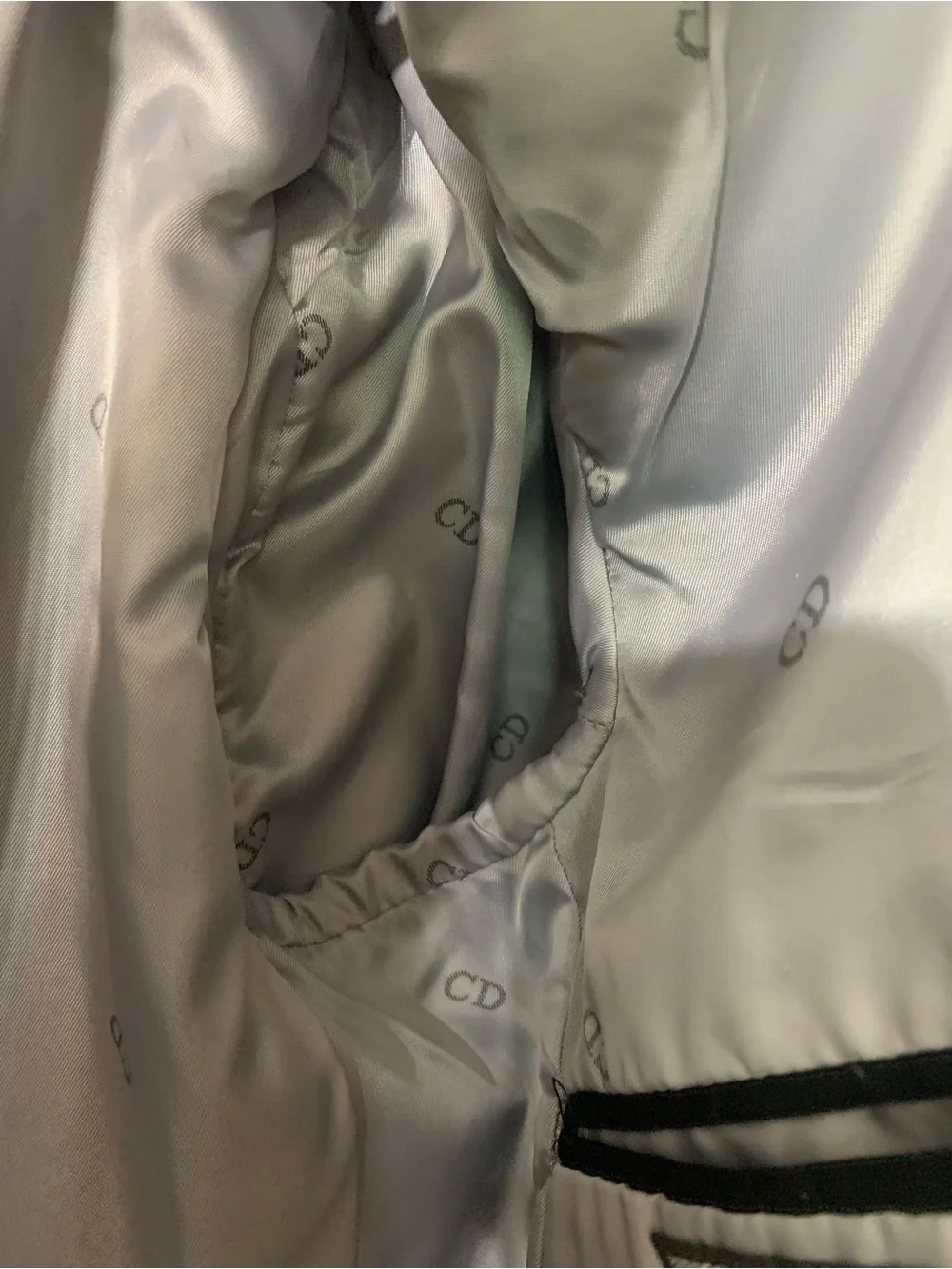 Dior Black Tuxedo Jacket with Satin Peak Lapels